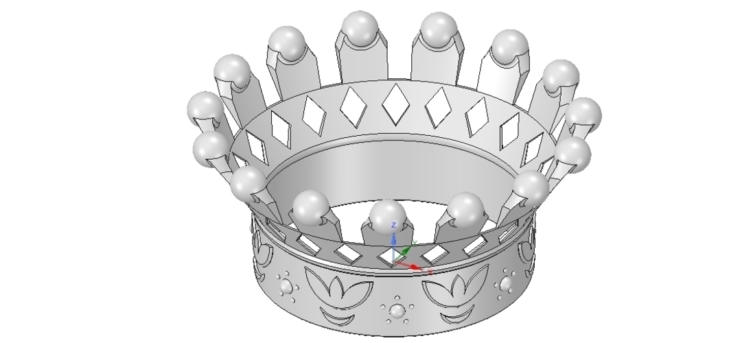 emperor crown of 3d printer for 3d-print and cnc 3D Print 254180