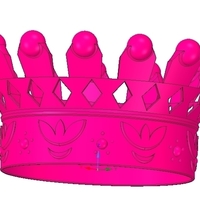 emperor crown of 3d printer for 3d-print and cnc - Thumbnail 11