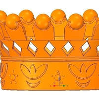 emperor crown of 3d printer for 3d-print and cnc - Thumbnail 12