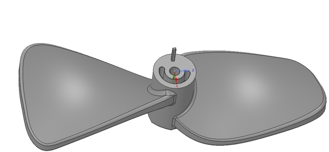 turbine propeller screw 3d-print and cnc 3D Print 254226