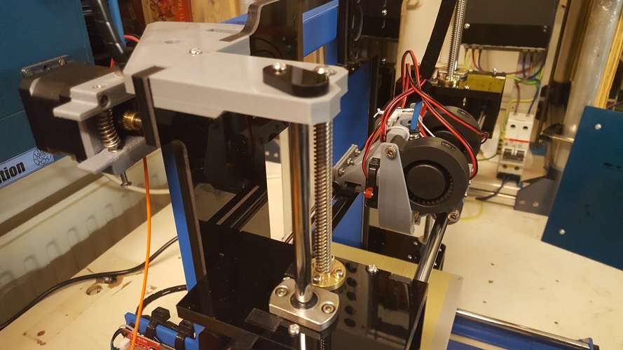 Anet A6 Xcar and HotEnd Mod 2019 3D Print 254249