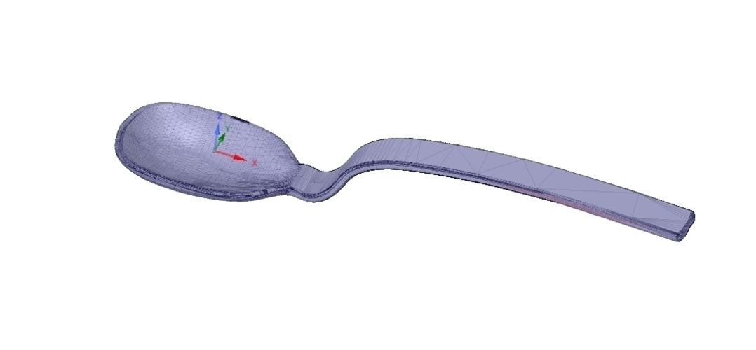 kitchen laboratory spoon for real 3D printing  3D Print 254283