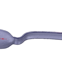 kitchen laboratory spoon for real 3D printing  - Thumbnail 2