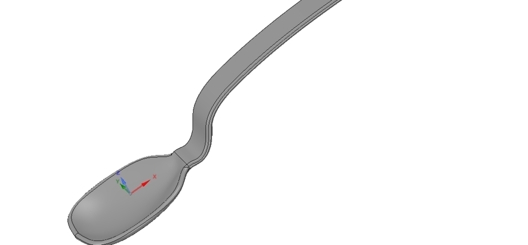kitchen laboratory spoon for real 3D printing  3D Print 254285