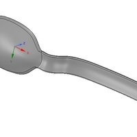 kitchen laboratory spoon for real 3D printing  - Thumbnail 5