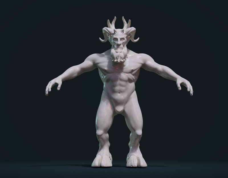 Demon figure