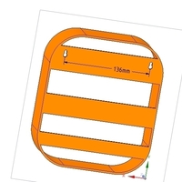 key wall holder housekeeper for real 3D printing  - Thumbnail 5