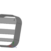 key wall holder housekeeper for real 3D printing  - Thumbnail 12