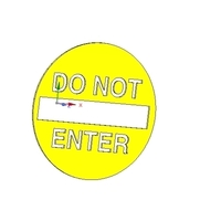 do not enter sign stop parents for real 3D printing  - Thumbnail 6