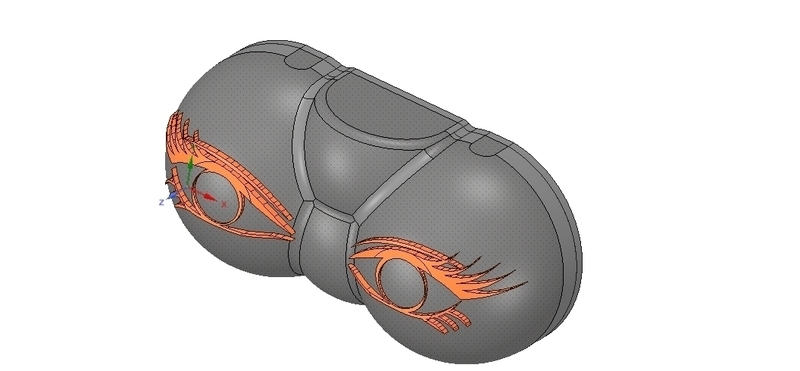 glasses case for 3d-print and cnc