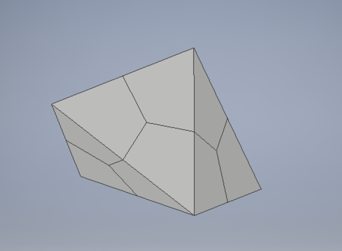 Triangular Bipyramid 3D Print 254489