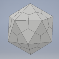 Small Icosahedron 3D Printing 254494