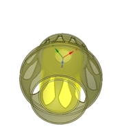 Lights Lampshade for real 3D printing  - Thumbnail 3