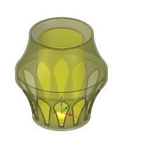 Lights Lampshade for real 3D printing  - Thumbnail 4