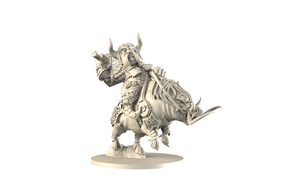 Dwarf on Boar