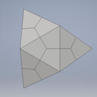 Small Triaugmented triangular prism 3D Printing 254530