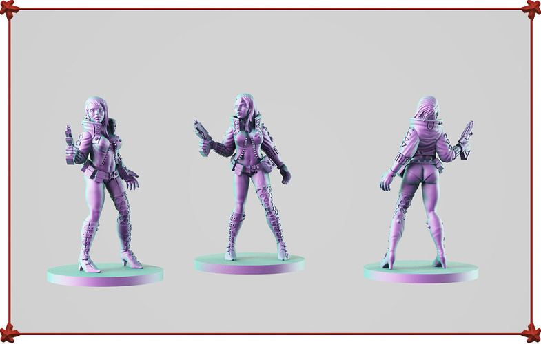 Cybergirl  3D Print 254538