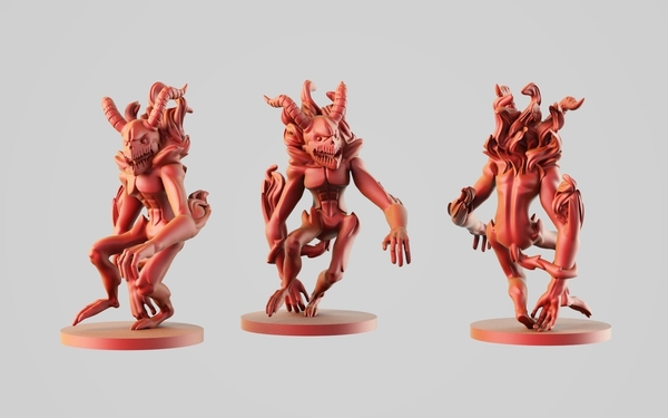 Fire's Elemental Demon 