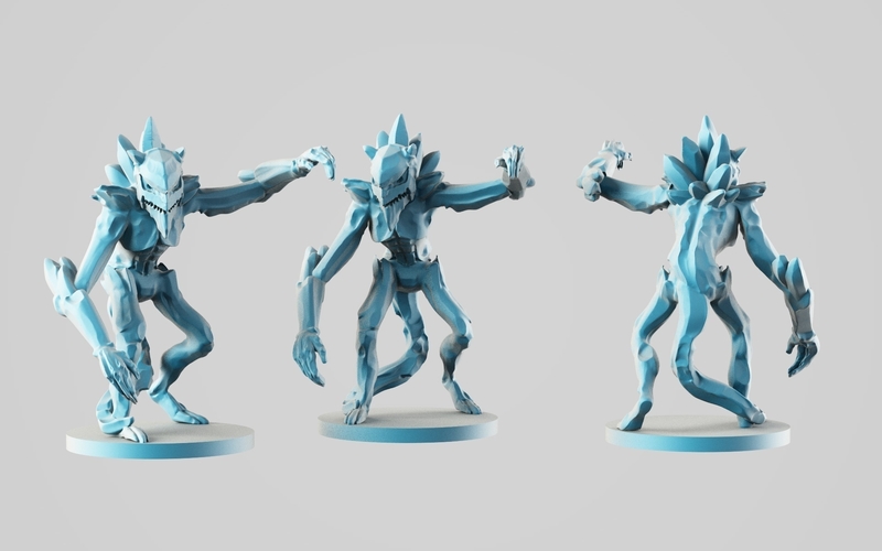 Ice's elemental demon 3D Print 254554