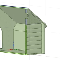 doghouse cathouse housekeeper for real 3D printing  - Thumbnail 10