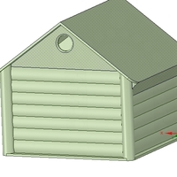 doghouse cathouse housekeeper for real 3D printing  - Thumbnail 16