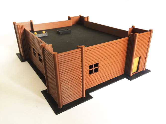 Commander's house 3D Print 254679