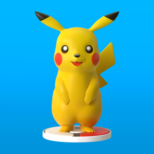 Cute pikachu. 3D Print 254729