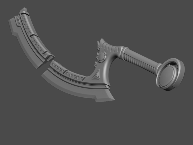 Project Diana Sword from league of legends - Fan Art 3D Print 254785