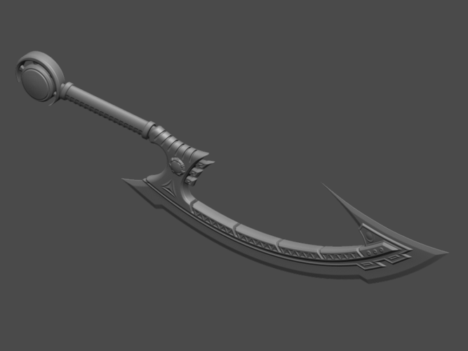 Project Diana Sword from league of legends - Fan Art 3D Print 254791