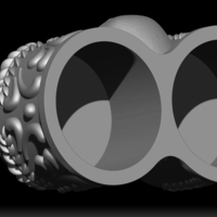 Small skull bracelet 3D Printing 254891