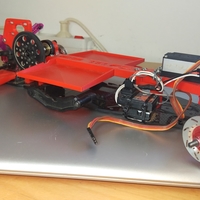 Sakura D4 steering + upper motor mount RWD - Thumbnail 4
