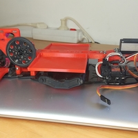 Sakura D4 steering + upper motor mount RWD - Thumbnail 5