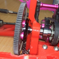 Sakura D4 steering + upper motor mount RWD - Thumbnail 11
