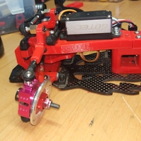 Sakura D4 steering + upper motor mount RWD - Thumbnail 13