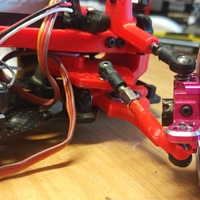 Sakura D4 steering + upper motor mount RWD - Thumbnail 18