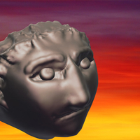 custom-made furniture handle knob SHAMAN v04 3d-print cnc made - Thumbnail 1