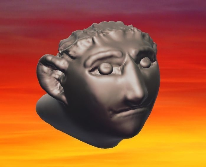 custom-made furniture handle knob SHAMAN v04 3d-print cnc made