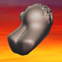 custom-made furniture handle knob SHAMAN v04 3d-print cnc made - Thumbnail 4