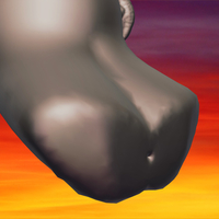 custom-made furniture handle knob SHAMAN v04 3d-print cnc made - Thumbnail 6