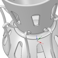 Umbrella floor Holder  for real 3D printing and cnc  - Thumbnail 9