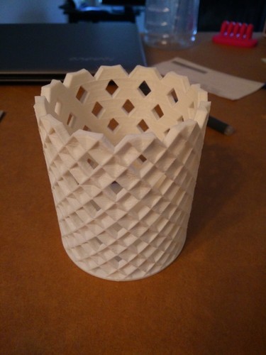 Poly Pencil Holder 3D Print 25502