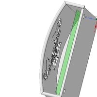 Umbrella wall mount Holder  for real 3D printing and cnc  - Thumbnail 20