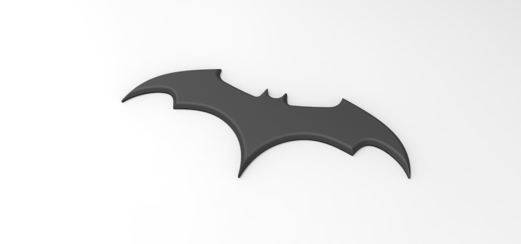 3D Printed 3D printable Batman emblem for cosplay costume by ...