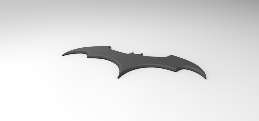 3D printable Batman emblem for cosplay costume