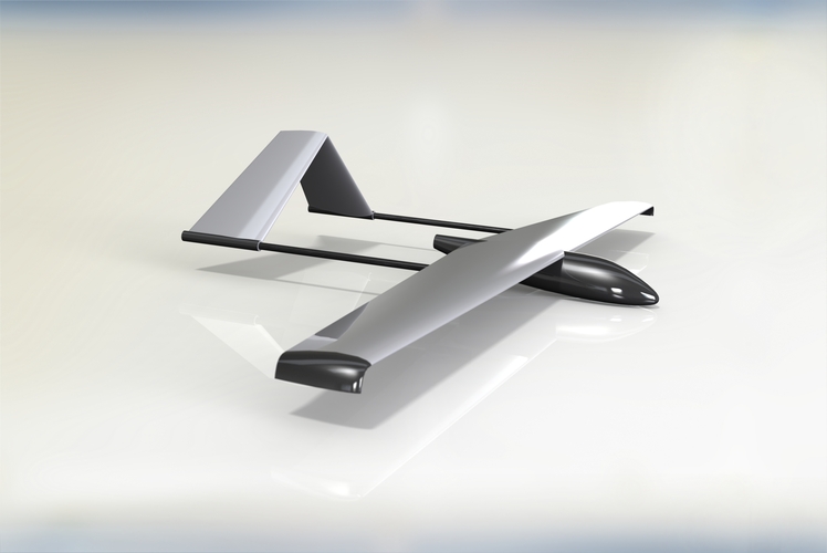 V-tail Glider 3D Print 25509