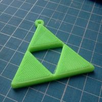 Zelda Triforce keyring - Thumbnail 2