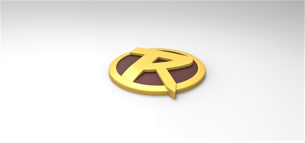 3D printable Robin emblem for cosplay costume