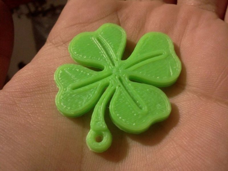 Lucky Clover keyring