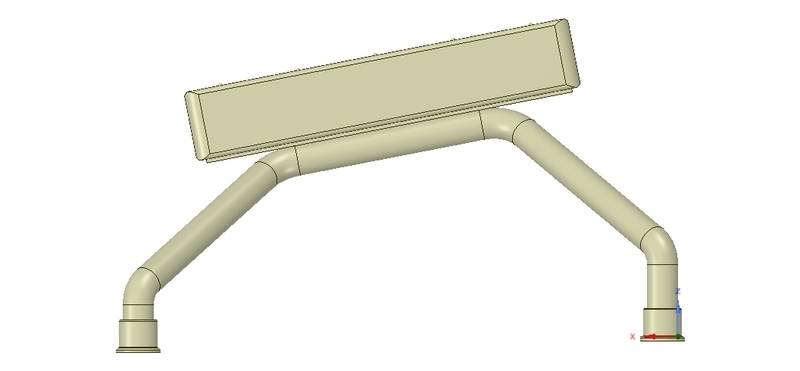 LEGRESTS AND FOOTRESTS hospital medical home for 3d