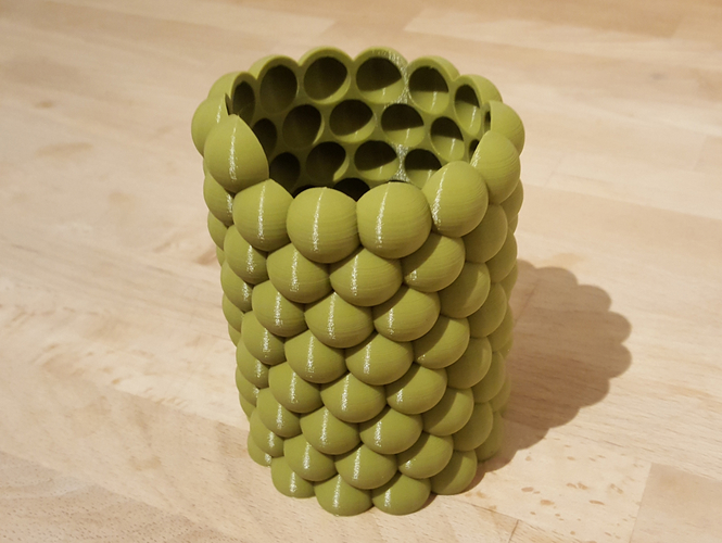 Customizable Sphere Tube / Cup 3D Print 255203
